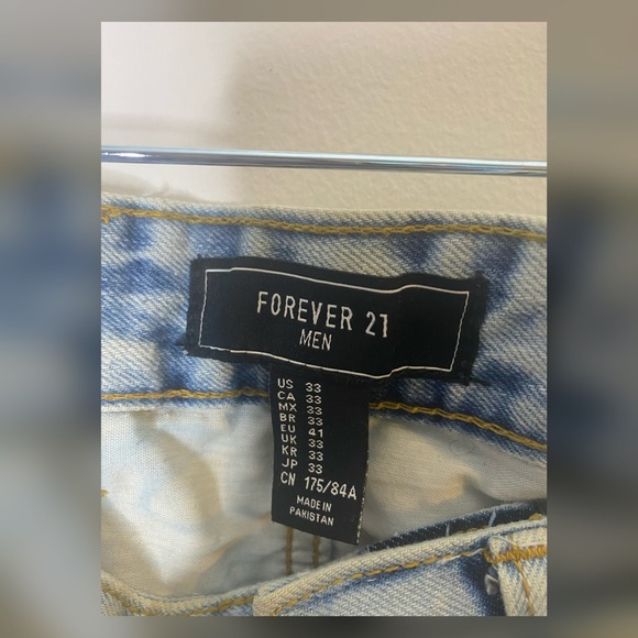 Forever 21 Men's Skinny Jeans size 33 - Picture 7 of 8